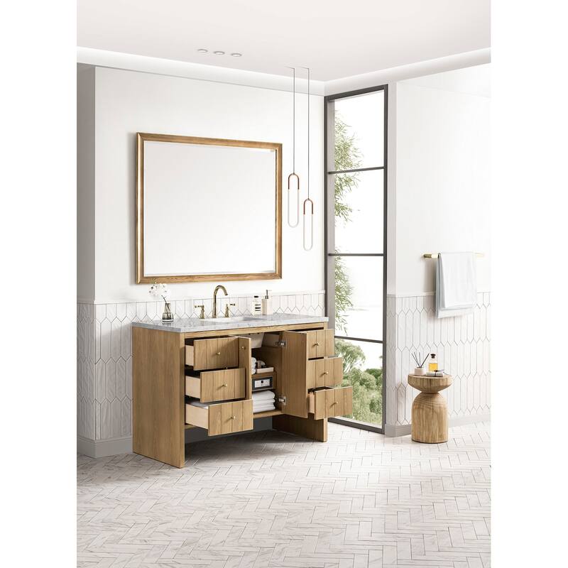 James Martin Vanities 435-V48-FEJP Hudson 48" Free Standing Single