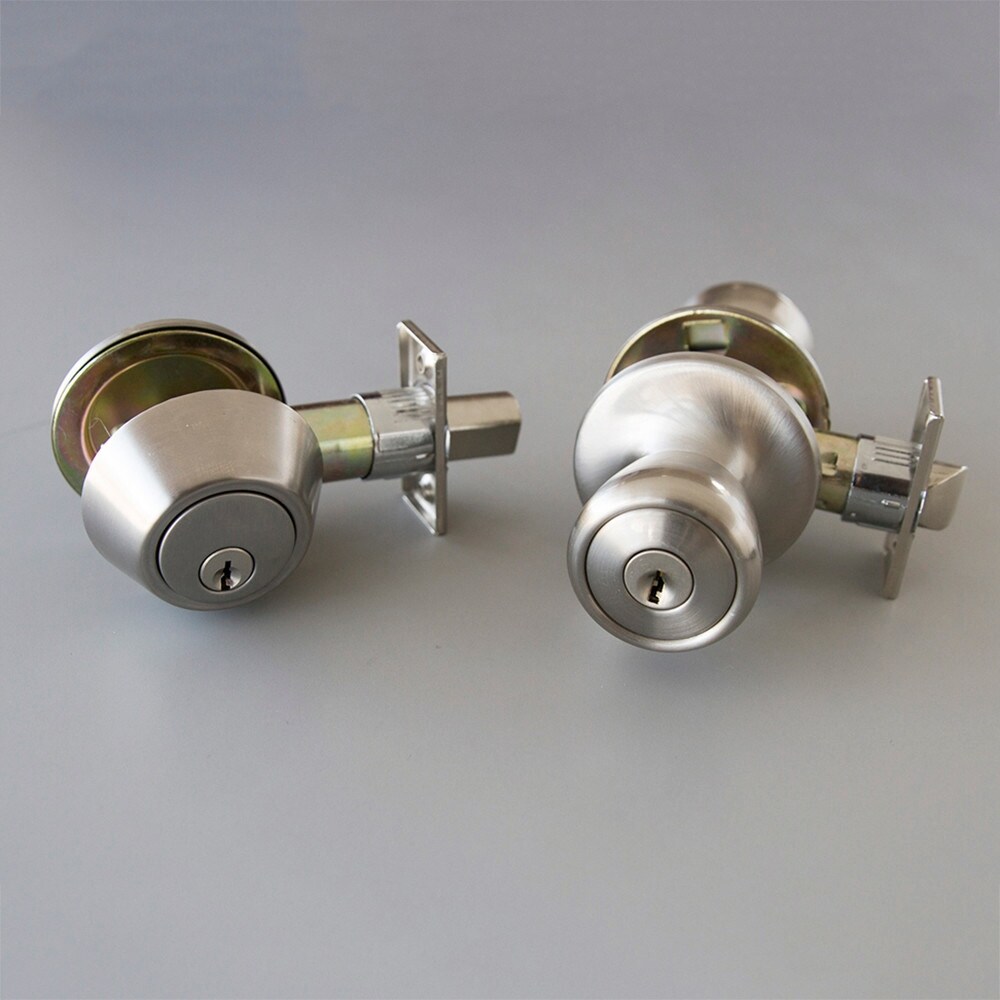 Shop Design House 728683 Terrace Reversible Keyed Entry Door Knob