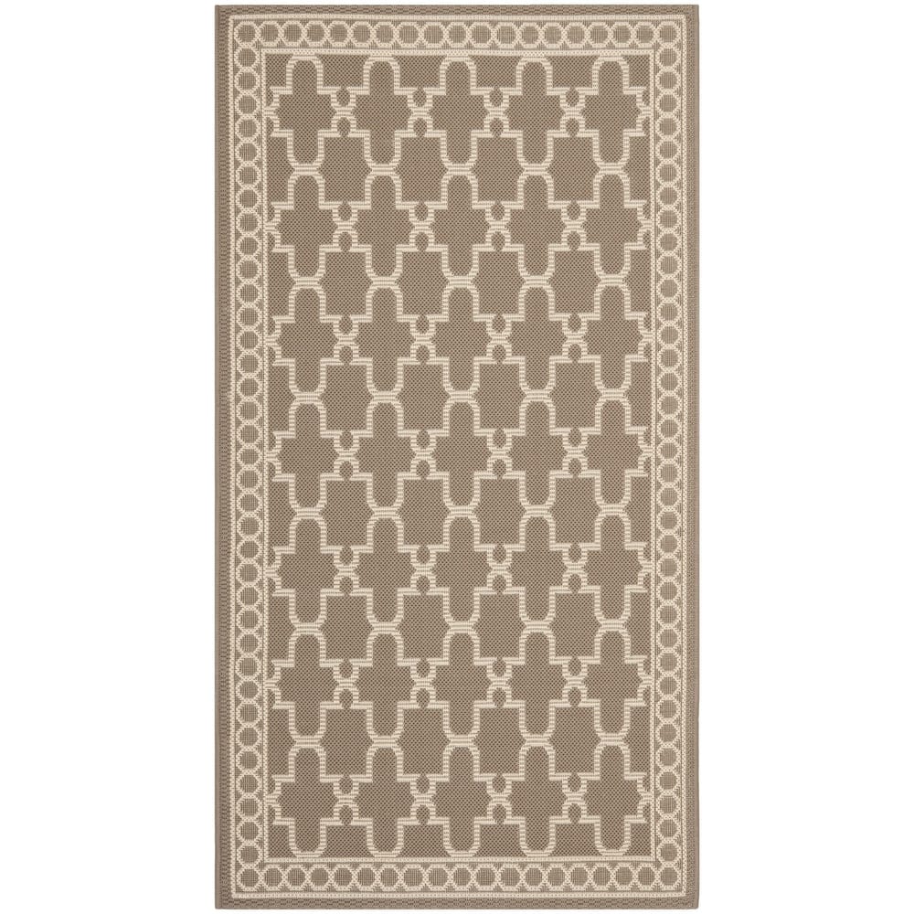 SAFAVIEH Courtyard Denis Trellis Indoor/ Outdoor Waterproof Patio Backyard