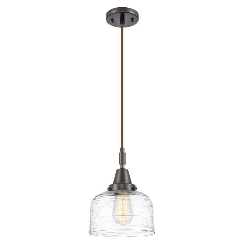 Innovations Lighting 447-1P-G713 Bell 8" Wide Mini Pendant with Clear