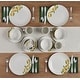 preview thumbnail 2 of 7, Studio Nova Countryside Lemons 16-piece Dinnerware Set, Service for 4 - 16-pc