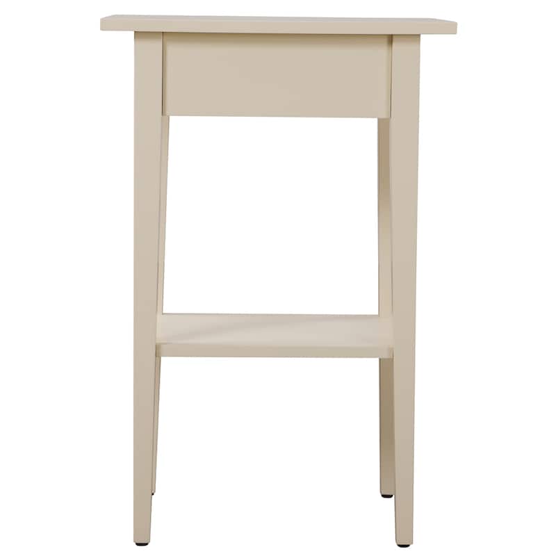 Wood Nightstand with Drawer
