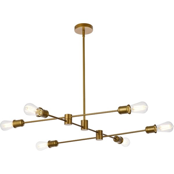 2025人気No.1の - brass in pendant lights 6 Xavier One Bath Bed - Size 帽子