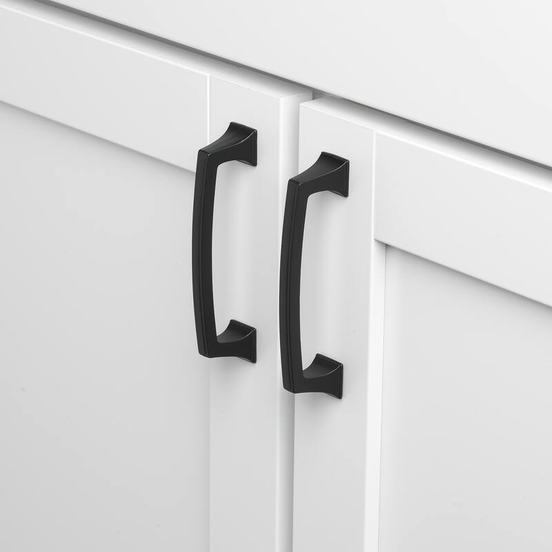 GlideRite 5-Pack 3-inch Center to Center Classic Base Cabinet Pull