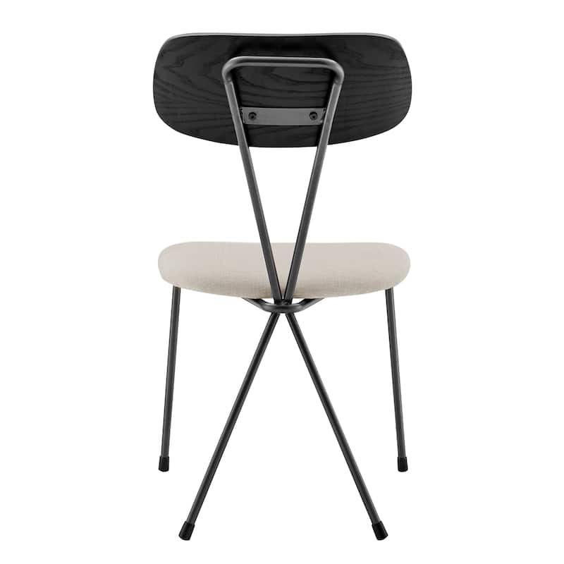 NPD Furniture Elise Fabric Dining Side Chair (Set of 4)