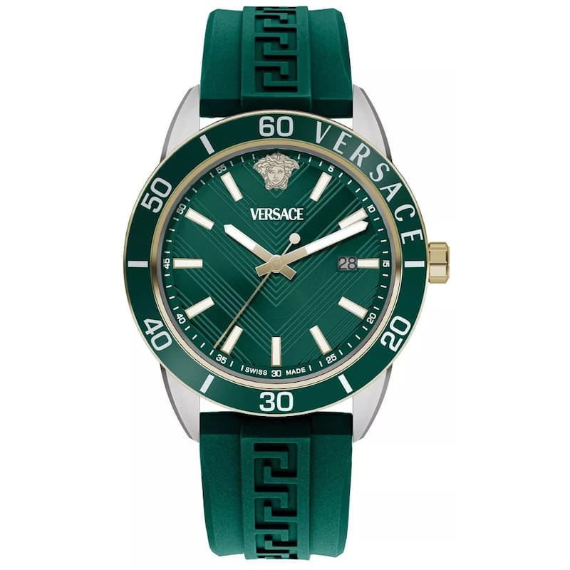 Versace Men's Greca Urban 43mm Quartz Watch - N/A