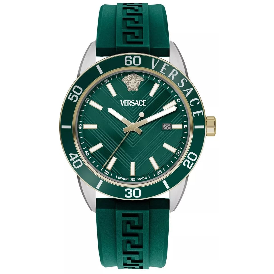 Versace Men's Greca Urban 43mm Quartz Watch - N/A