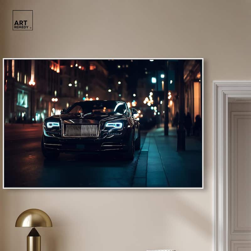Phantom's Gleam Canvas by Art Remedy
