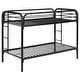 preview thumbnail 34 of 80, Morgan Contemporary Metal Frame Bunk Bed