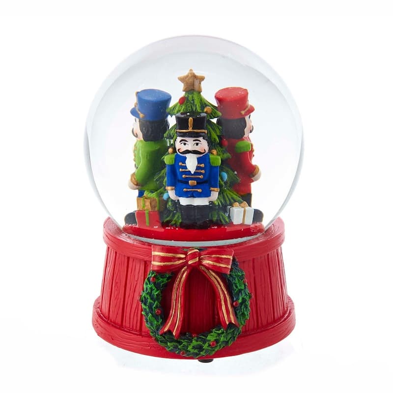 Kurt Adler 100MM Nutcracker Suite Musical Water Globe - 4"