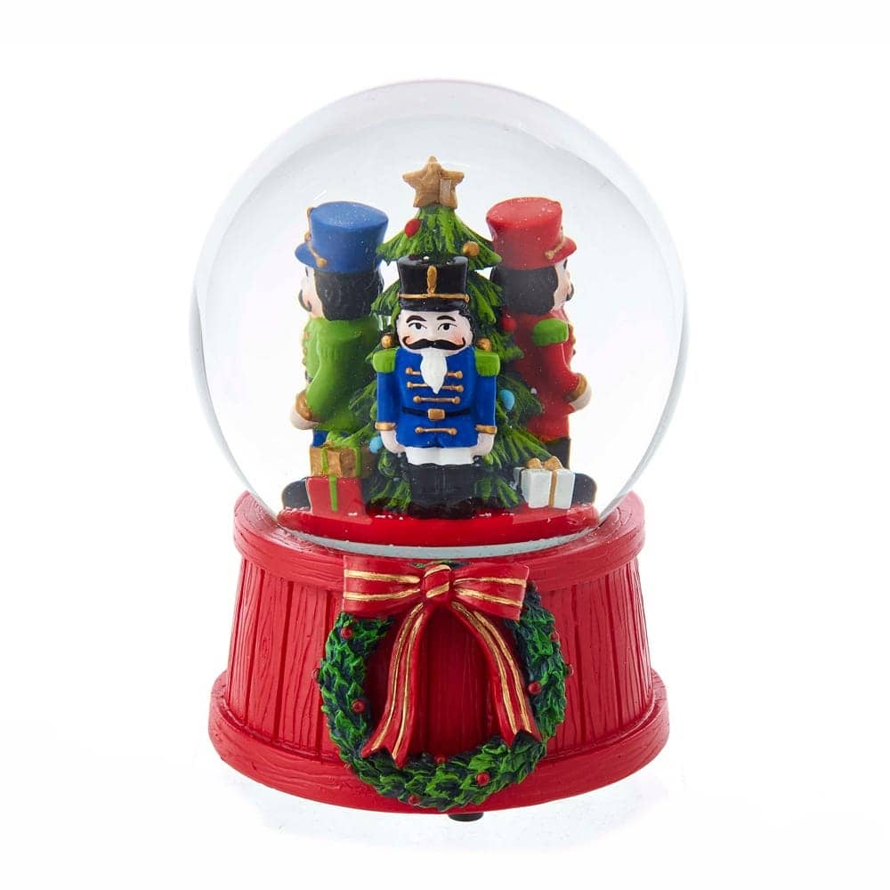 Kurt Adler 100MM Nutcracker Suite Musical Water Globe - 4"