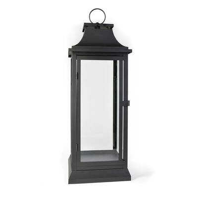 Black Hurricane Lantern