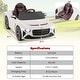 preview thumbnail 10 of 35, Costway 12V Licensed Bentley Bacalar Kids Electric Ride-on Car with - See Details