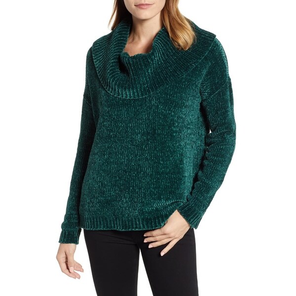Shop MICHAEL Michael Kors Womens Sweater Green Size Medium M Cowl Neck ...