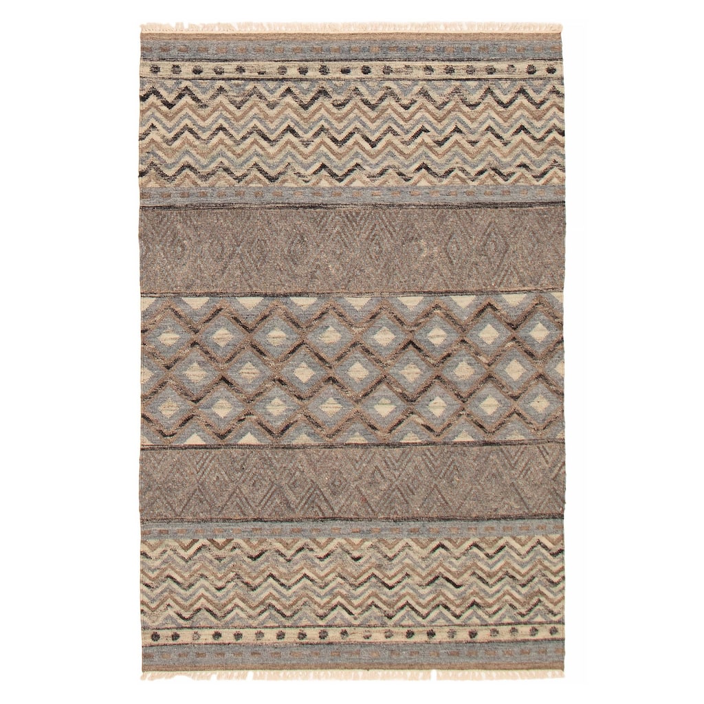 Ankara FW Brown, Grey Kilim 5'1" x 7'10" - 5'1 x 7'10
