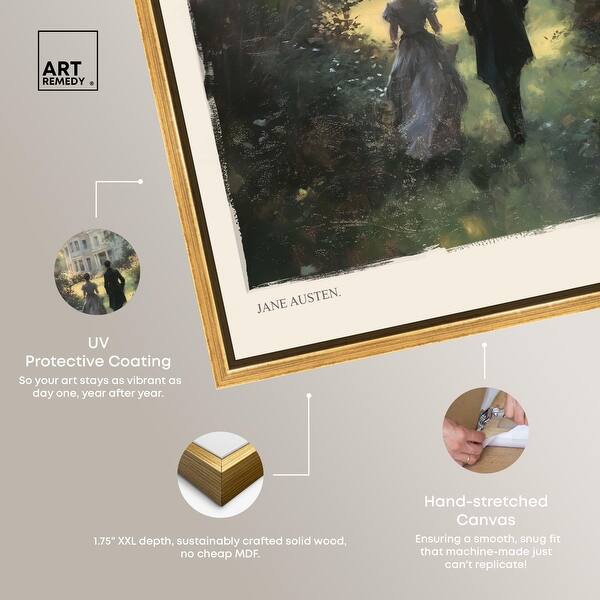Pride and Prejudice Scene Canvas by Art Remedy