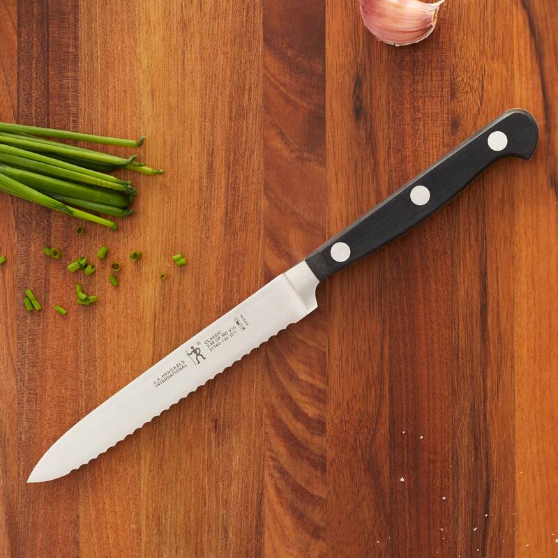 Henckels CLASSIC 5-inch Serrated Utility Knife
