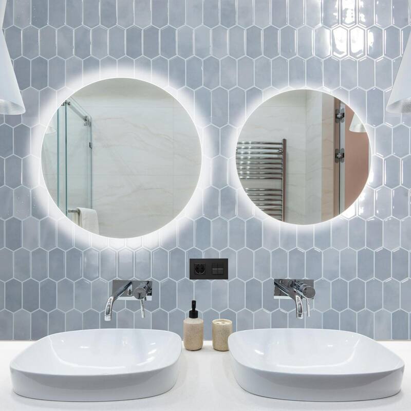 Art3d 10pcs Peel and Stick Backsplash Thickened Wall Tiles, 12''x12'', Cover 10 Sq.Ft.