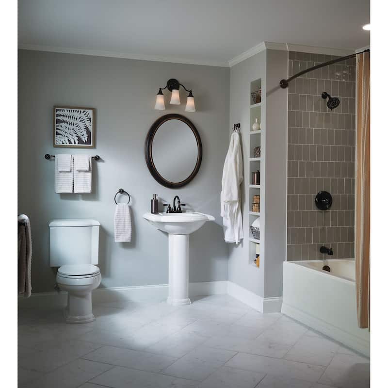 Moen Y2603 Banbury Wall Mounted Double Robe Hook
