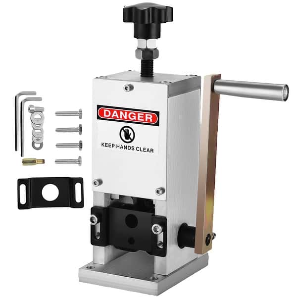 Manual & Drill-Powered Wire Stripper Machine – 0.08 To 1 Inch Adjustable, For Scrap Copper Recycling, Heavy-Duty
