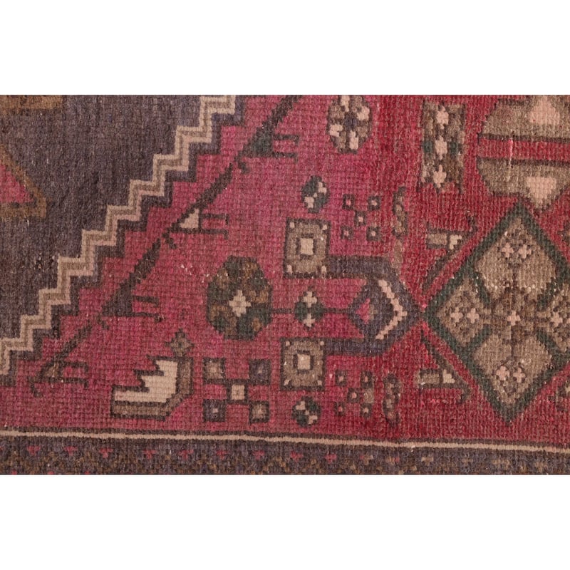 ECARPETGALLERY Hand-knotted Antalya Vintage Red Wool Rug - 3'10 x 6'6