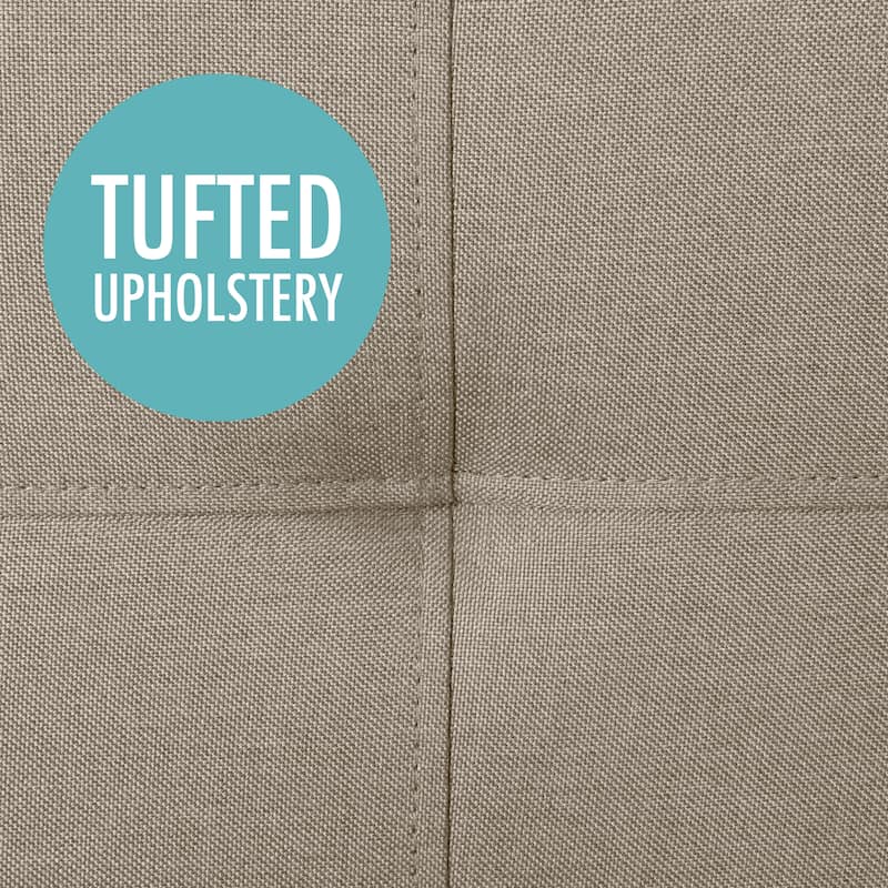 Madison Upholstered LED-lit Platform Bed Frame