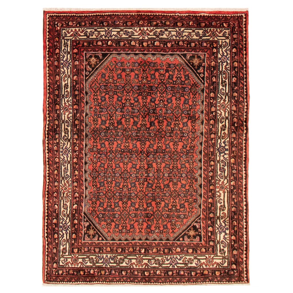 Anadol Red Rug 4'5" x 6'11" - 4'11 x 6'7