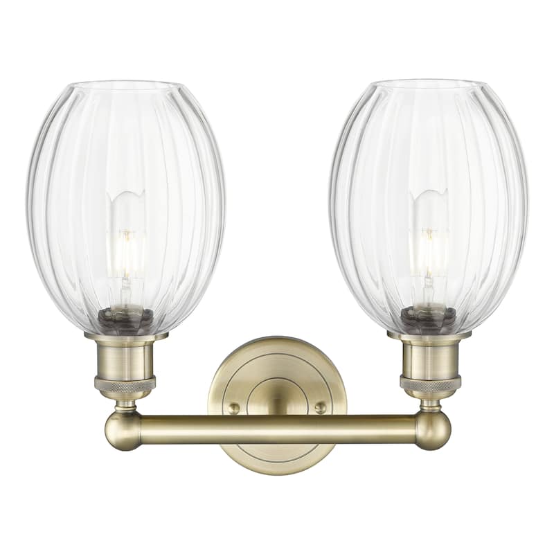 Innovations Lighting Endless Possibilities Edison - Preston - 2 Light 15" Bulb Shade Bath Vanity Light