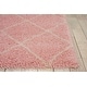 preview thumbnail 111 of 120, Nourison Brisbane Large Diamond Geometric Modern Shag Area Rug