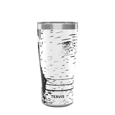 Tervis Traveler Winter Birch Triple Walled Insulated Travel Tumbler, Stainless Steel