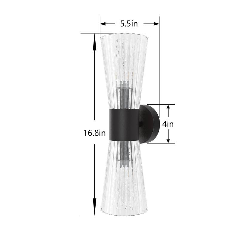 Maxax 2 - Light Dimmable Bath Bar