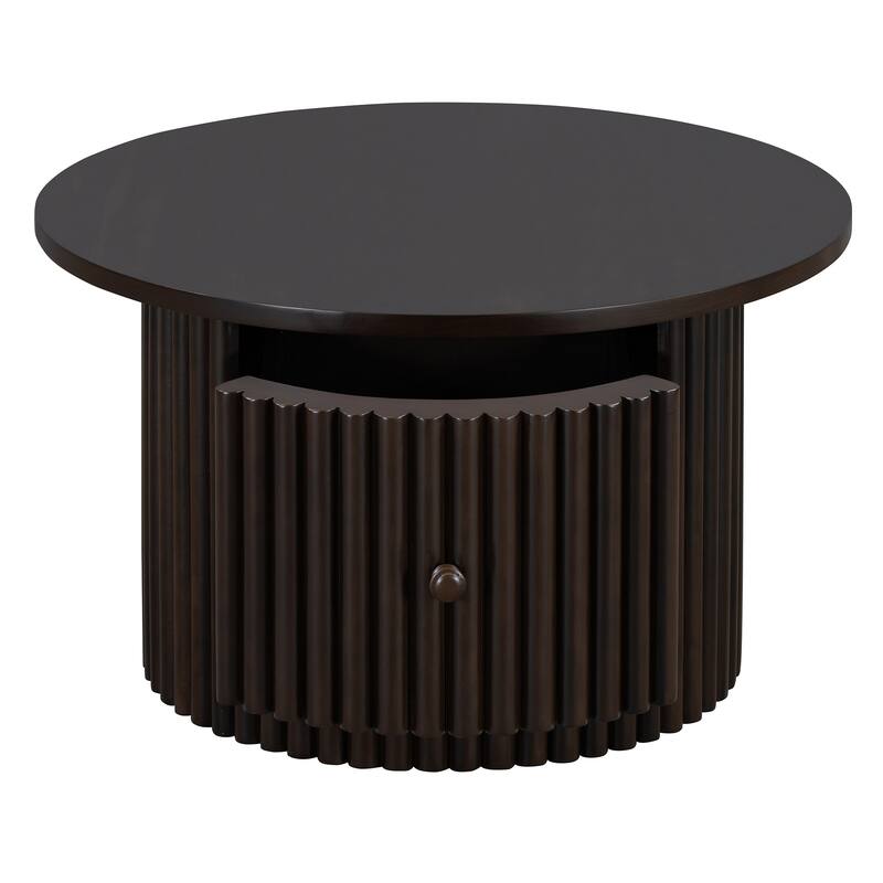 Farmhouse Coffee Table with a Drawer