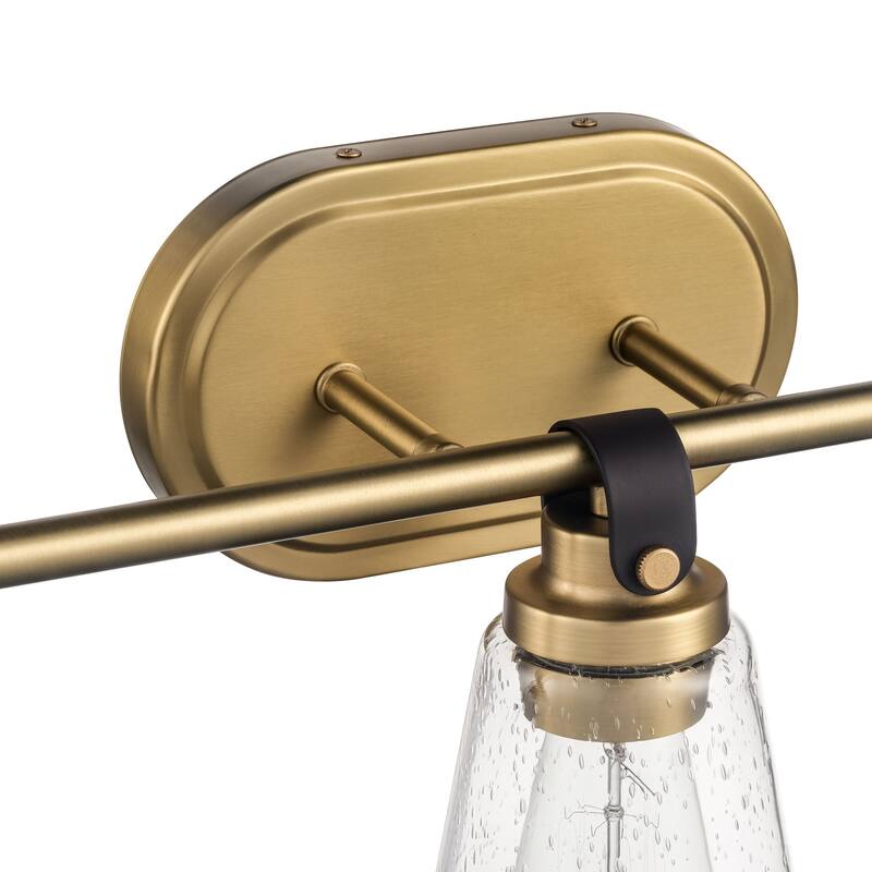 Modern Vanity Light Wall Mount Sconces with Glass Shade