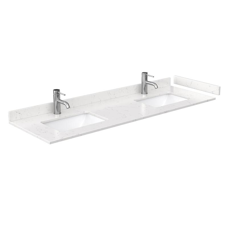 Wyndham Collection WCH7575-66D-VCA-MXX Janna 66" Free Standing Double
