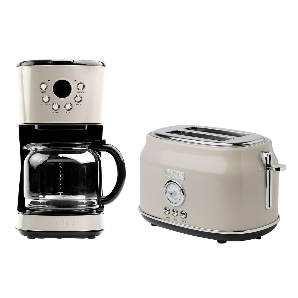 Haden Dorset Toaster & Kettle, Coffee Maker, and Cotswold Microwave, Putty  Beige, 1 Piece - City Market