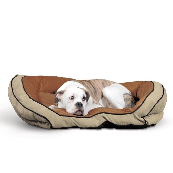Shop K&H Pet Products Bolster Couch Pet Bed Large ...