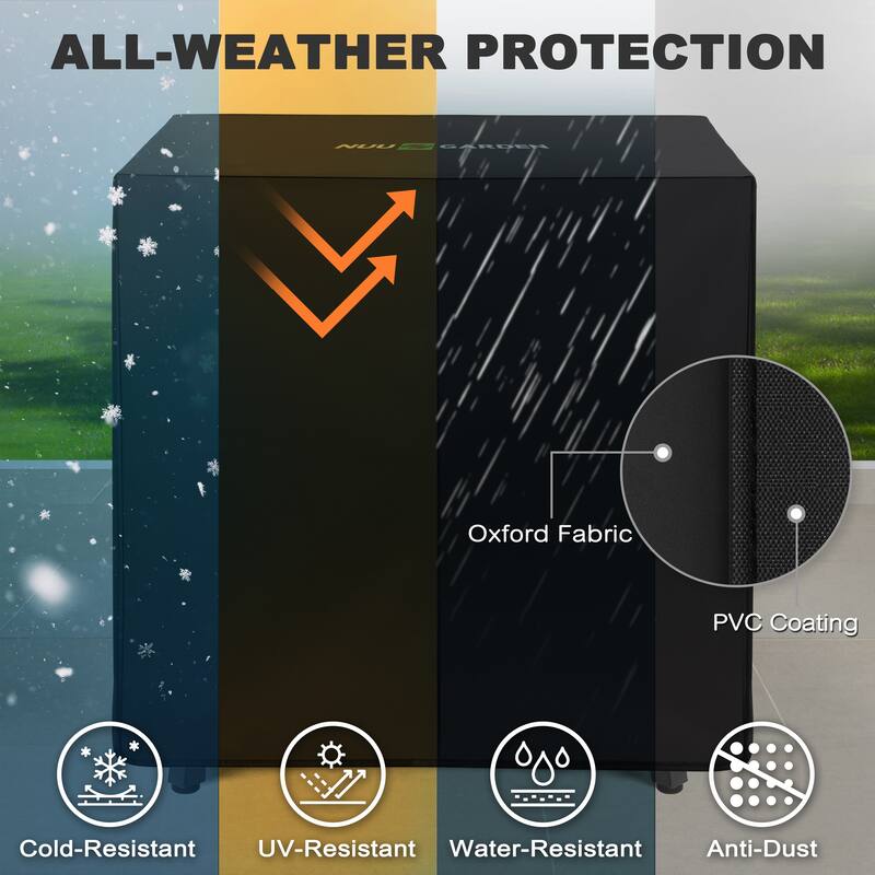 50,000 BTU 28 Inch Iron Propane Gas Fire Pit Table with Cover - 28 inches