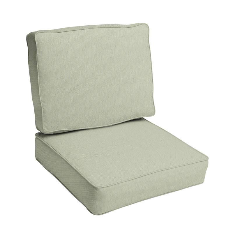 Sorra Home Sunbrella Outdoor Corded Chair Cushion