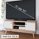 preview thumbnail 4 of 22, Living Skog TV Stand console for TV's up to 50'' Mid-century Modern Scandinavian