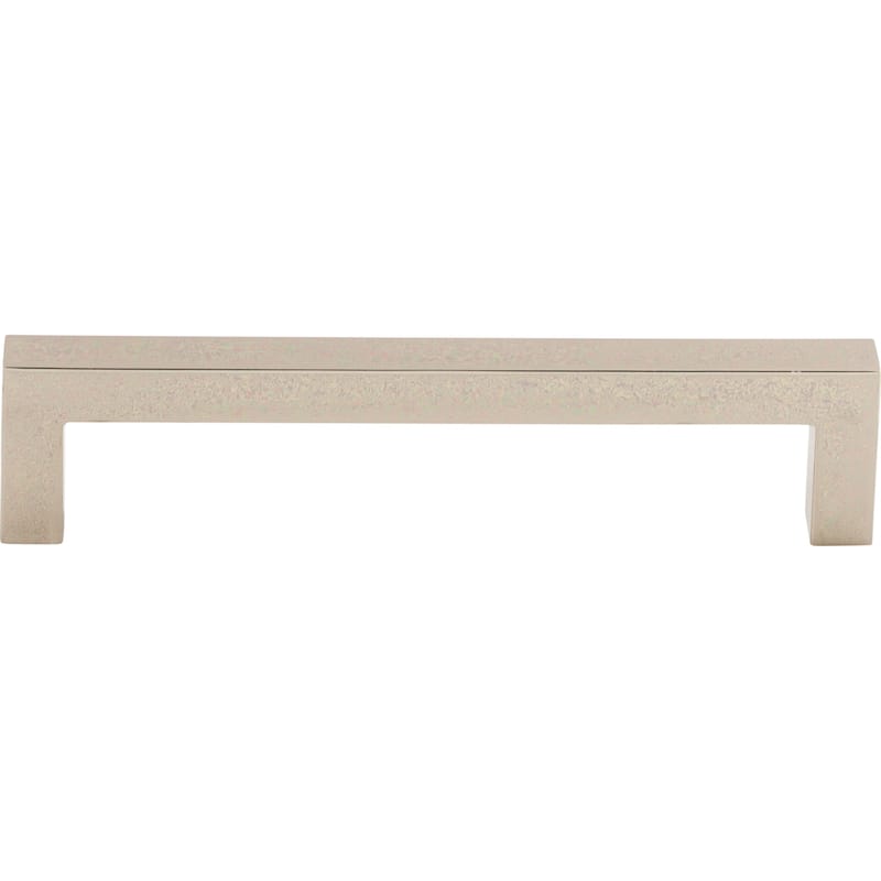 Top Knobs Square 5-1/16 Inch Center to Center Handle Cabinet Pull from - Polished Nickel