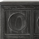 preview thumbnail 8 of 7, 2-Door Storage Cabinet - 39.5" - Ebony Stained Finish
