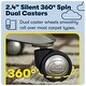 preview thumbnail 10 of 12, Serta Baxter Big and Tall Smart Layers Ergonomic Executive Office Chair, Black/ Gray