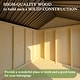 preview thumbnail 14 of 24, VEIKOUS Outdoor Wood Storage Shed with Lockable Door and Window - 8'x12'