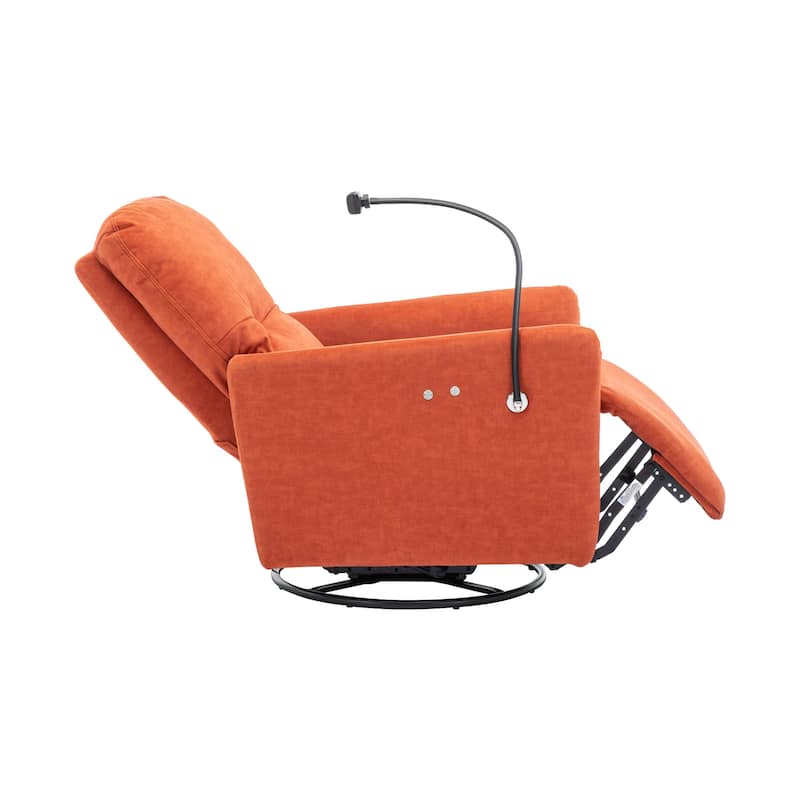 MERAX 270 Degree Swivel Electric Recliner Rocking Motion Recliner