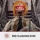 preview thumbnail 4 of 11, Haunted Hill Farm 5.6-Ft. Animatronic Zombie Carver with Movement, Sound, and Light-Up Eyes for Scary Halloween Decoration