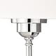 preview thumbnail 8 of 6, Kelsy 1-Light 6 in. W Chrome Bathroom Vanity Lighting Fixture, White Frosted Opal Glass Shade, Dimmable, Wall Mounted Sconce