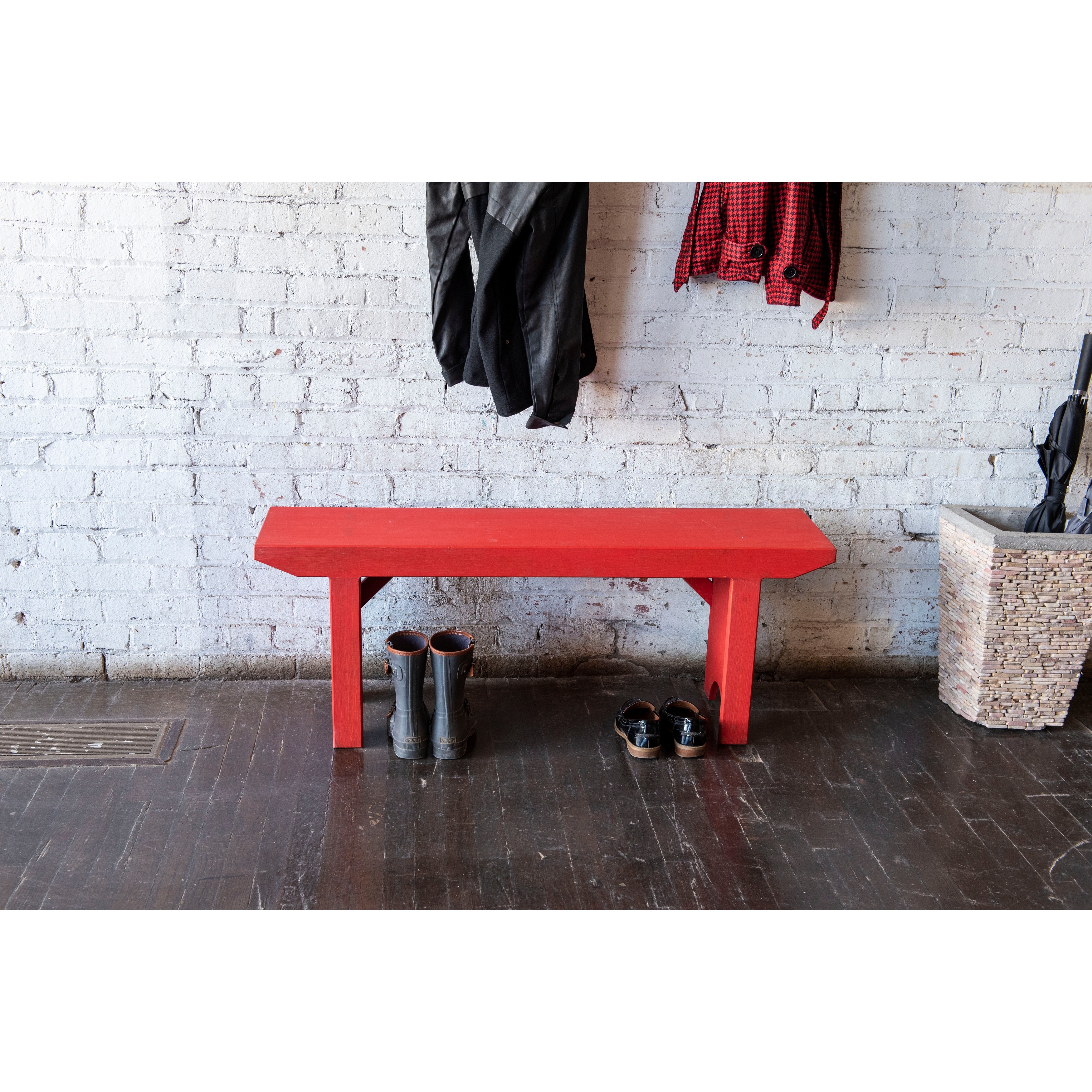 Shop El Paso Import Handmade Audrey Elegant Antique Indoor Bench