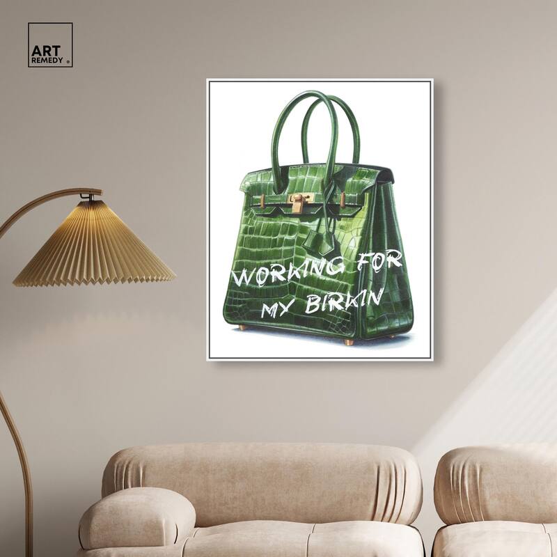 Doll Memories - Greeny Dream Canvas by Art Remedy