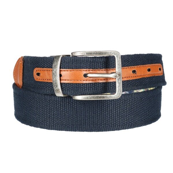 nautica mens canvas belts