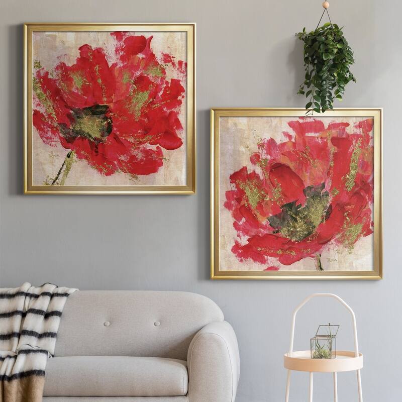 Red Infusion I Premium Framed Canvas - Ready to Hang
